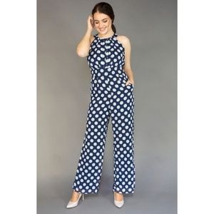 Dot polka jumpsuit Outfit